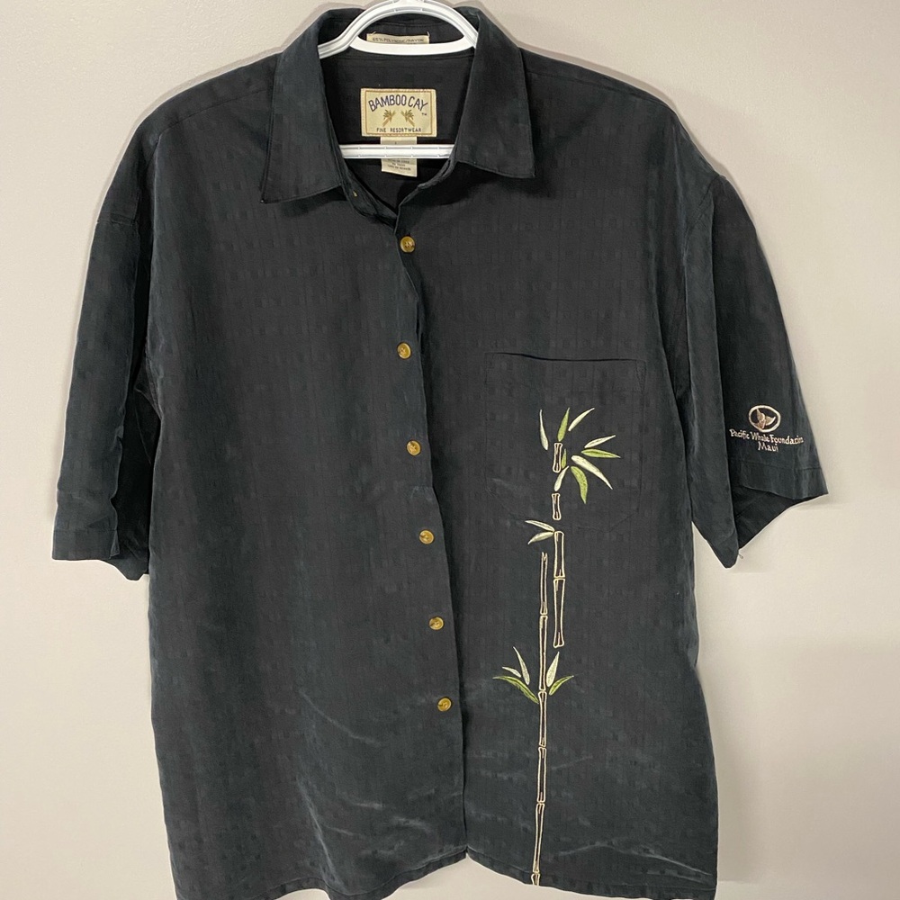Vintage Bamboo Button-Up